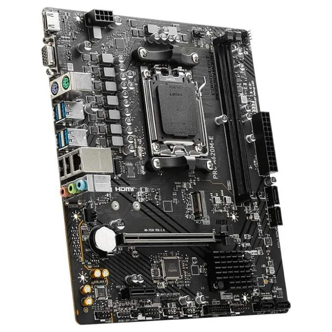 Материнская плата MSI PRO A620M-E D5