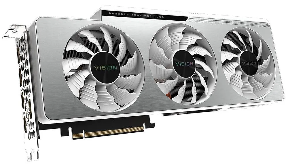 Видеокарта Gigabyte GeForce RTX 3080 VISION OC 10G (GV-N3080VISION OC-10GD), 10 GB/ 320 Bit/ GDDR6X