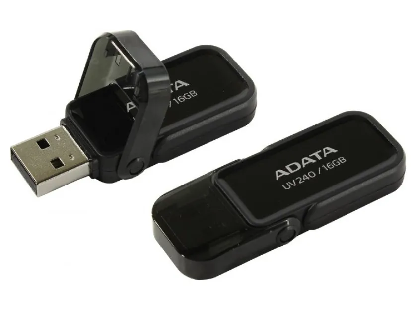 USB Флеш 16GB 2.0ADATA AUV240-16G-RBK