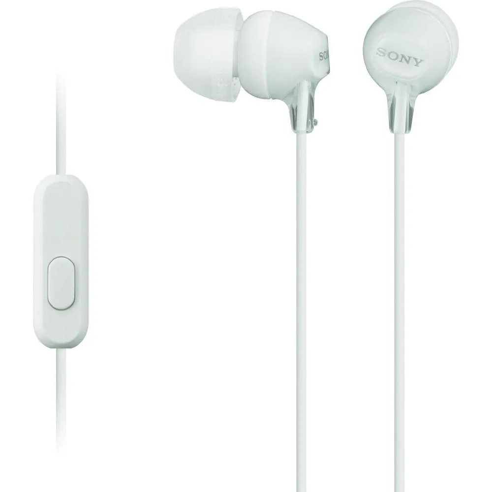 Наушники-вкладыши Sony MDREX15APW.CE7 Белый