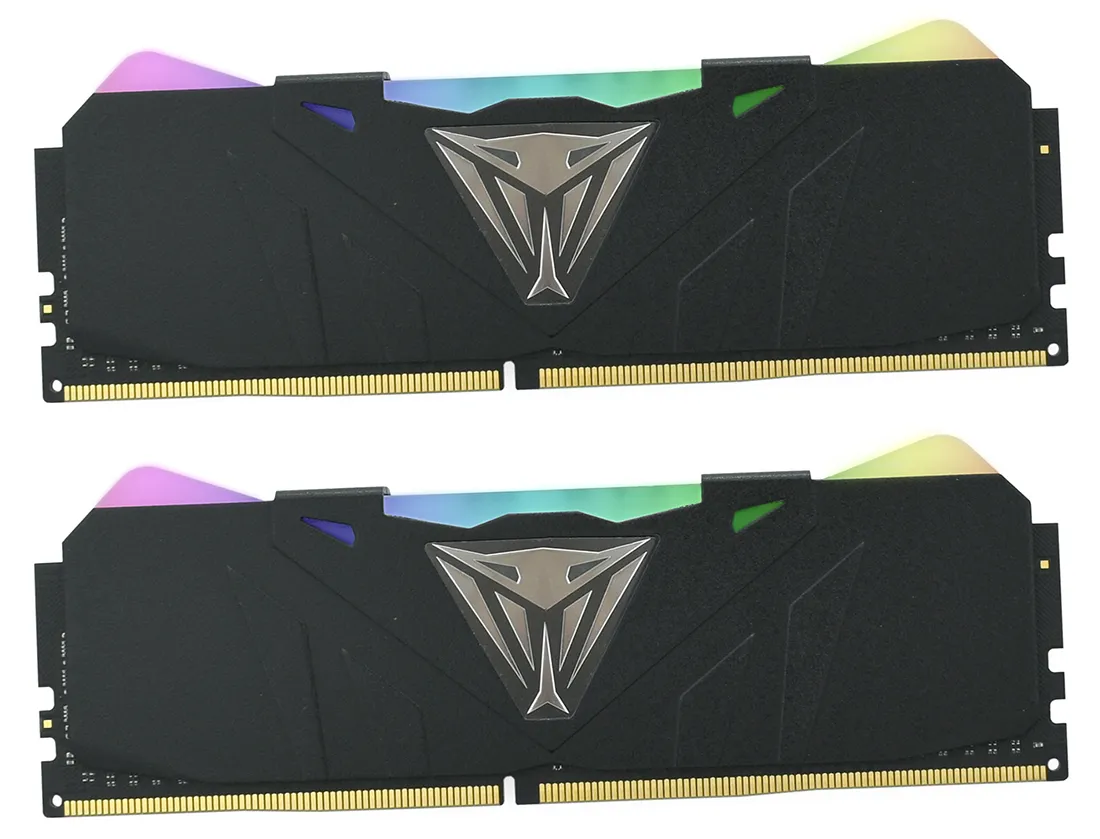 Оперативная память 16 GB kit Patriot Viper 4 Blackout RGB PVR416G320C6K