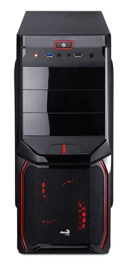Корпус для ПК Aerocool V3X Advance Devil Red Edition