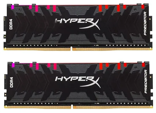 Оперативная память 16 GB kit Kingston HyperX Predator RGB HX432C16PB3AK2/16
