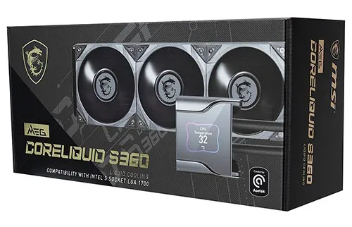 Водяное охлаждение MSI MEG CORELIQUID S360