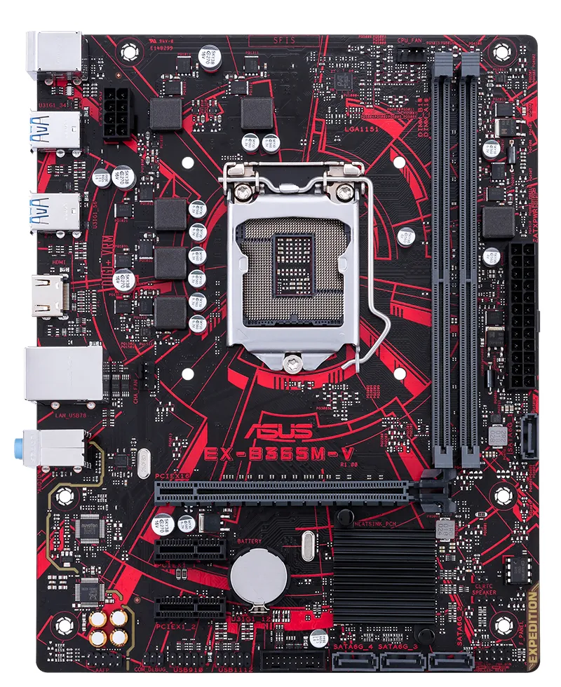 Материнская плата Asus EX-B365M-V
