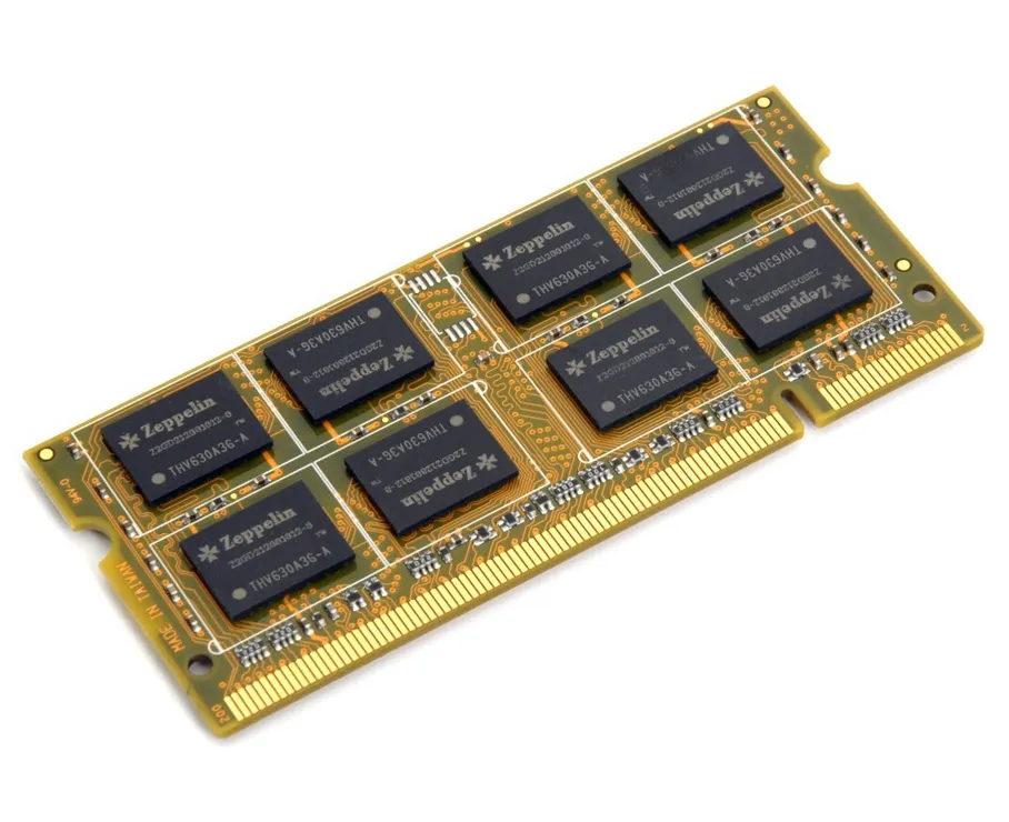 Оперативная память для ноутбука 8 Гб Zeppelin DDR 4 2400 MHz Gold PCB