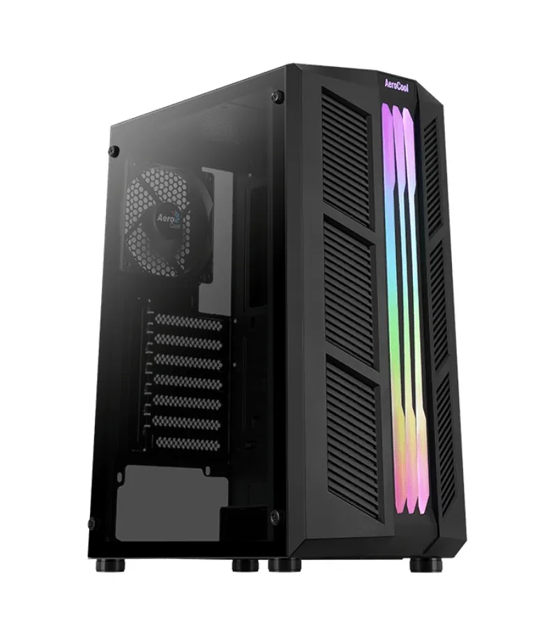 Корпус для ПК ATX midi tower AeroCool Prime-G-Bk-v1 black