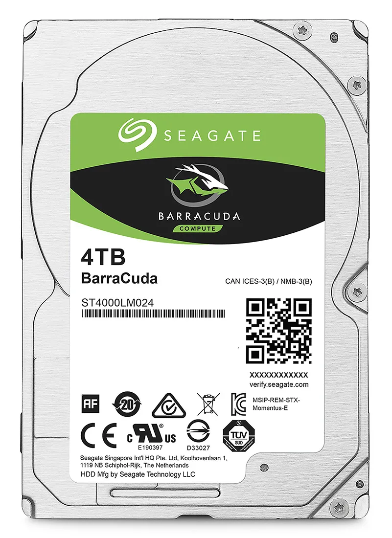Жесткий диск 4Tb Seagate BarraCuda ST4000LM024
