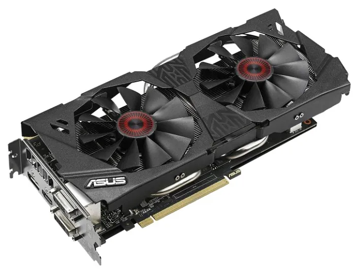 Видеокарта ASUS STRIX GeForce GTX970 DirectCU II 4GB GAMING