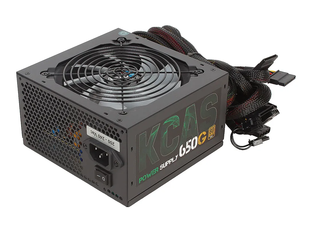 Блок питания ATX AeroCool Kcas-650G 650W