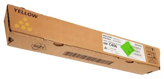 Тонер-картридж Ricoh MP C406 желтый 842098