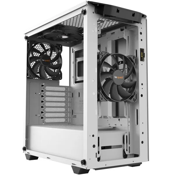 Case ATX midi tower BeQuiet, Pure Base 500DX,  (BGW38), (без БП), white