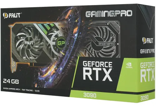 Видеокарта 24 GB Palit RTX 3090 GP NED3090019SB-132BA