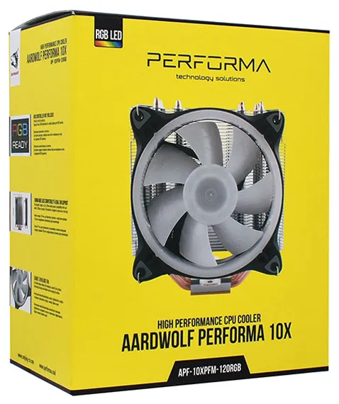 Кулер для CPU Aardwolf Performa 10X RGB