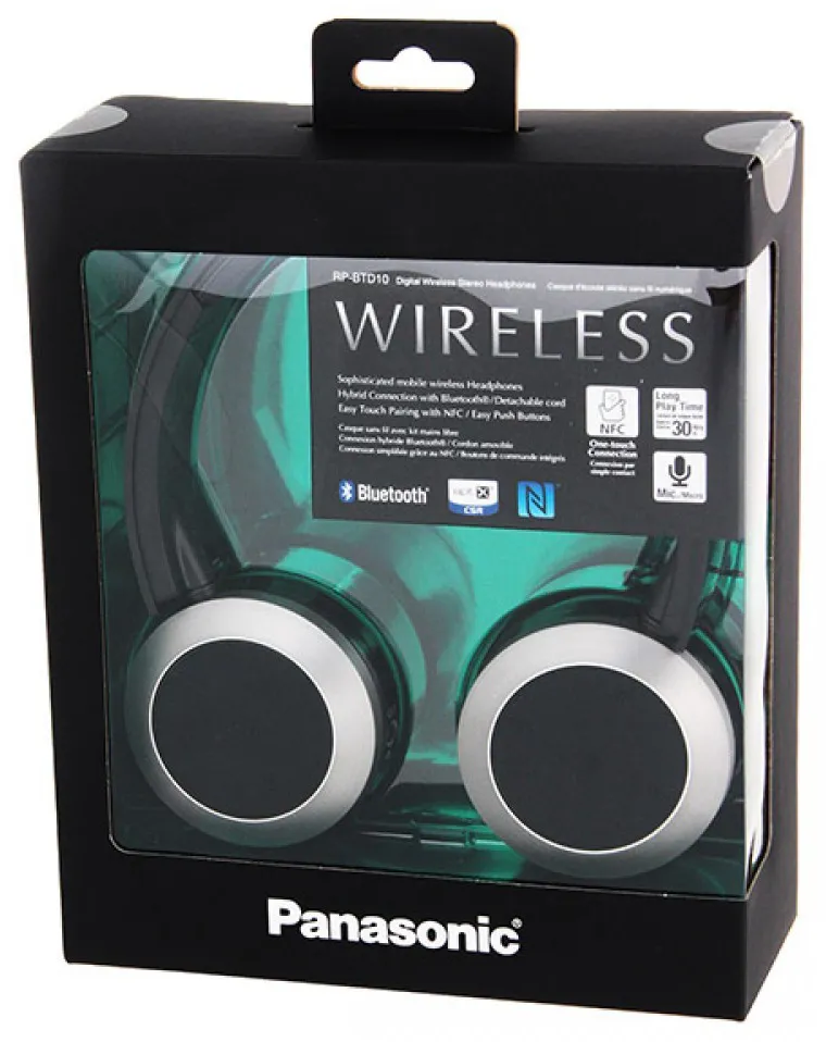Наушники Panasonic RP-BTD10E-K Черный