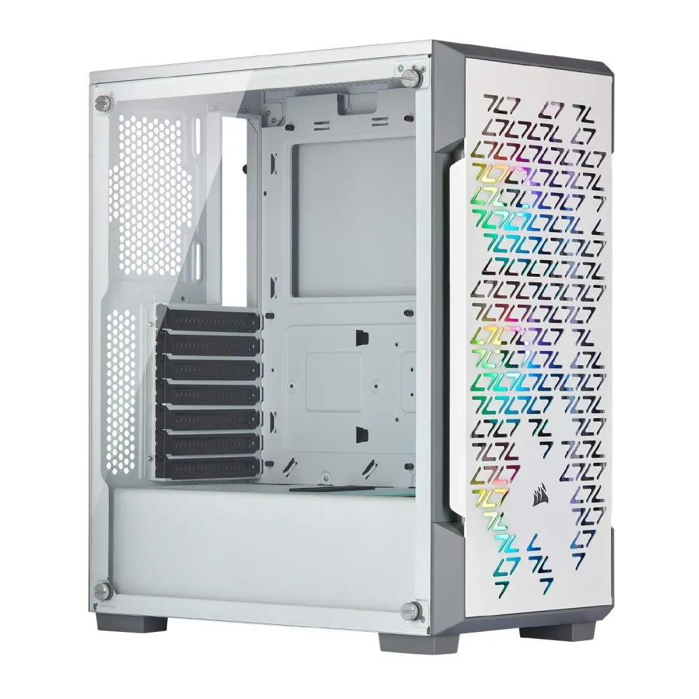Корпус для ПК ATX MidiTower Corsair iCUE 220T white