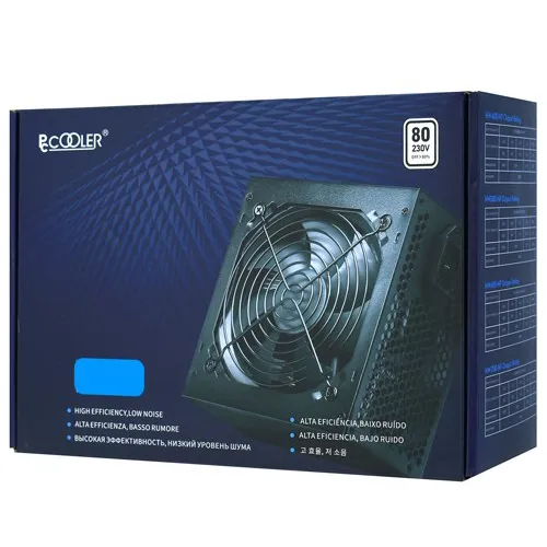 Power supply ATX  PCcooler, HW400-NP, 400W, box