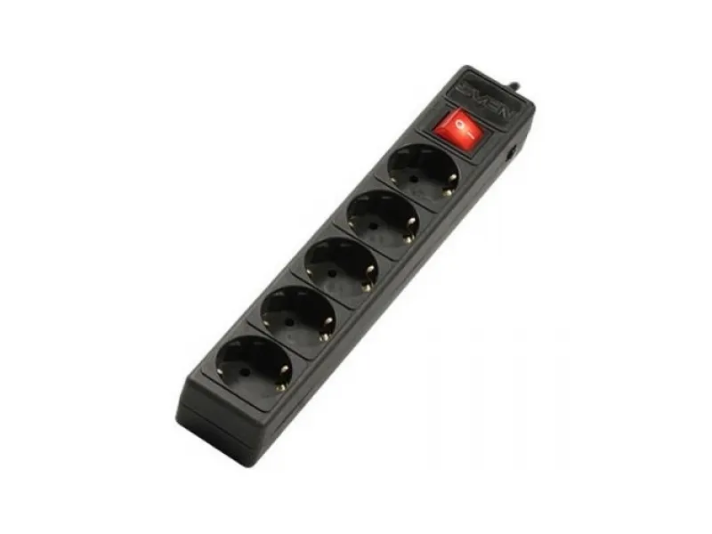 Сетевой фильтр SVEN Power Strip Special base black