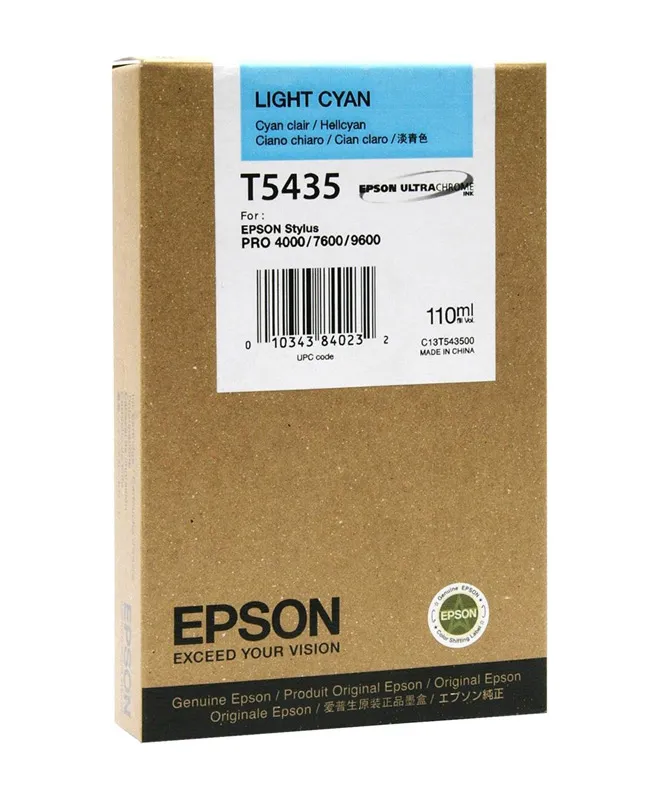 Картридж Epson C13T543500 STYLUS PRO светло-голубой