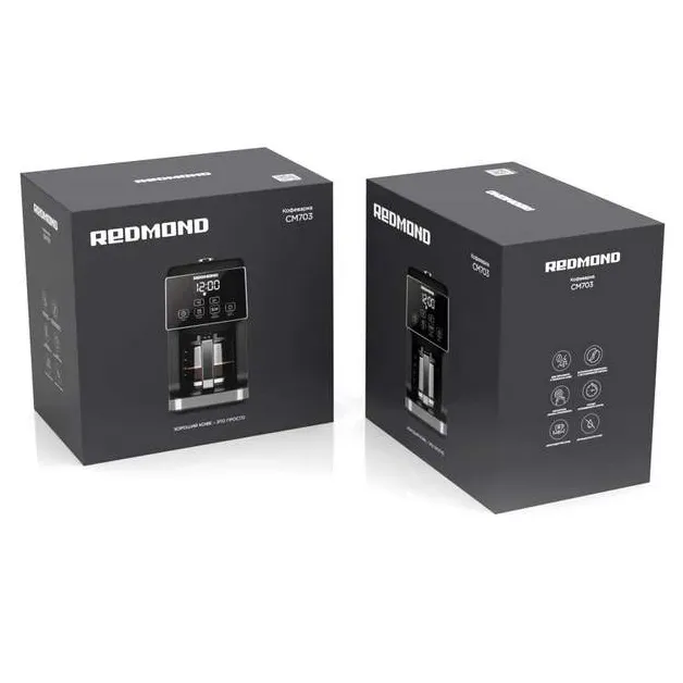 Кофеварка REDMOND CM703 Черный