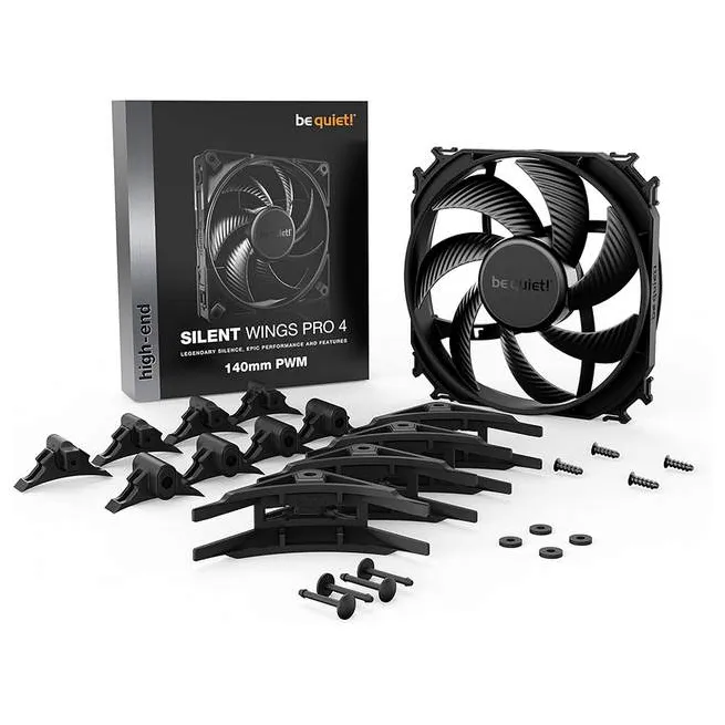 Кулер для корпуса Bequiet! Silent Wings PRO 4 140mm PWM