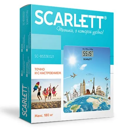Весы напольные Scarlett SC-BS33E021