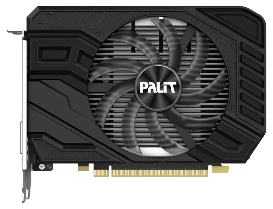 Видеокарта 4Gb PALIT GTX1650 SUPER STORMX 4G NE6165S018G1-166F