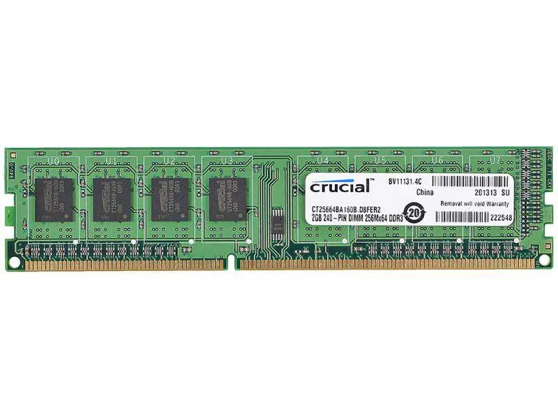 Оперативная память 2GB Crucial DDR3L -1600