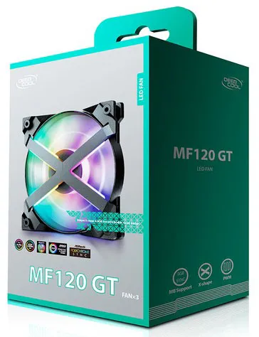 Комплект кулеров для кейса Deepcool MF 120GT DP-GS-F12-AR-MF120GT-3P