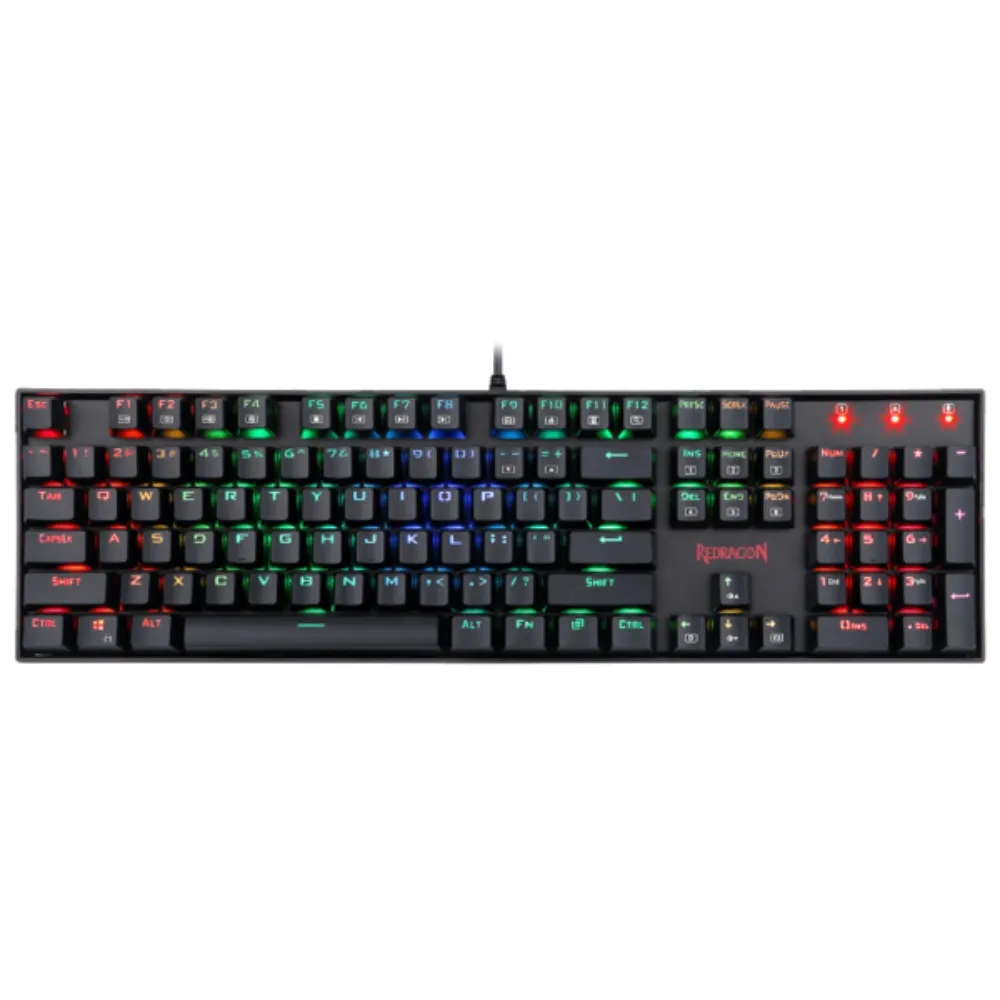 Клавиатура проводная игровая механическая Defender Redragon Mitra