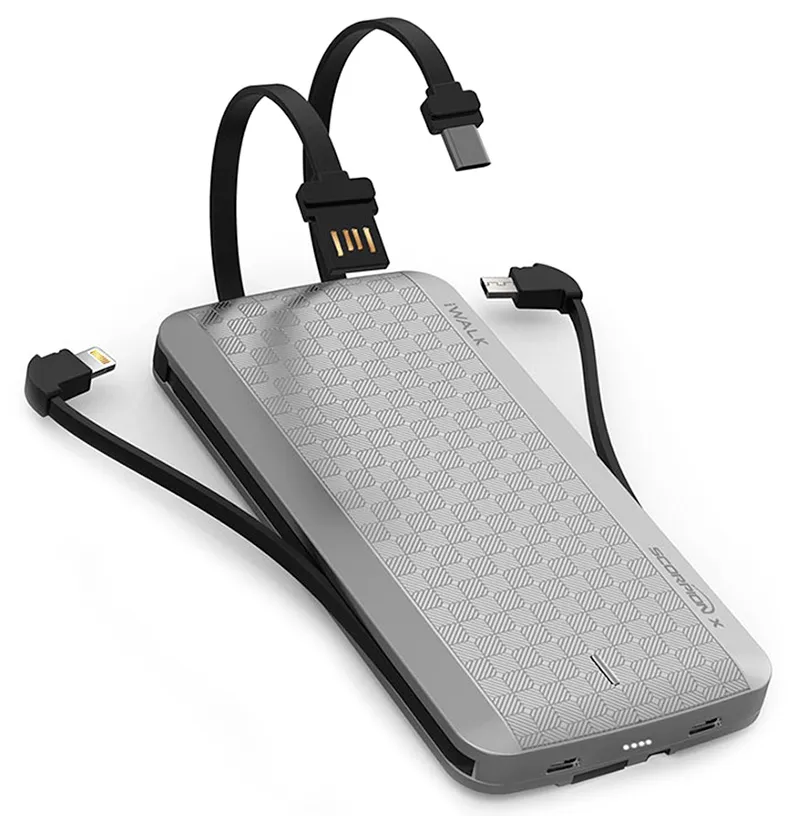 Внешний аккумулятор iWalk UBT12000X Silver