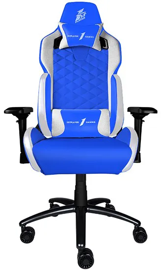 Игровое компьютерное кресло 1st Player DK2 Blue/White