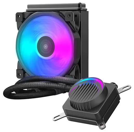 Водяное охлаждение PCCooler AH120P HALO FRGB