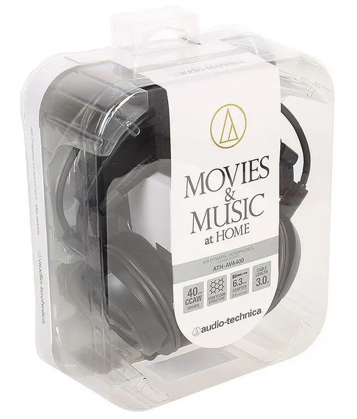 Наушники Audio-Technica ATH-AVA400 Black