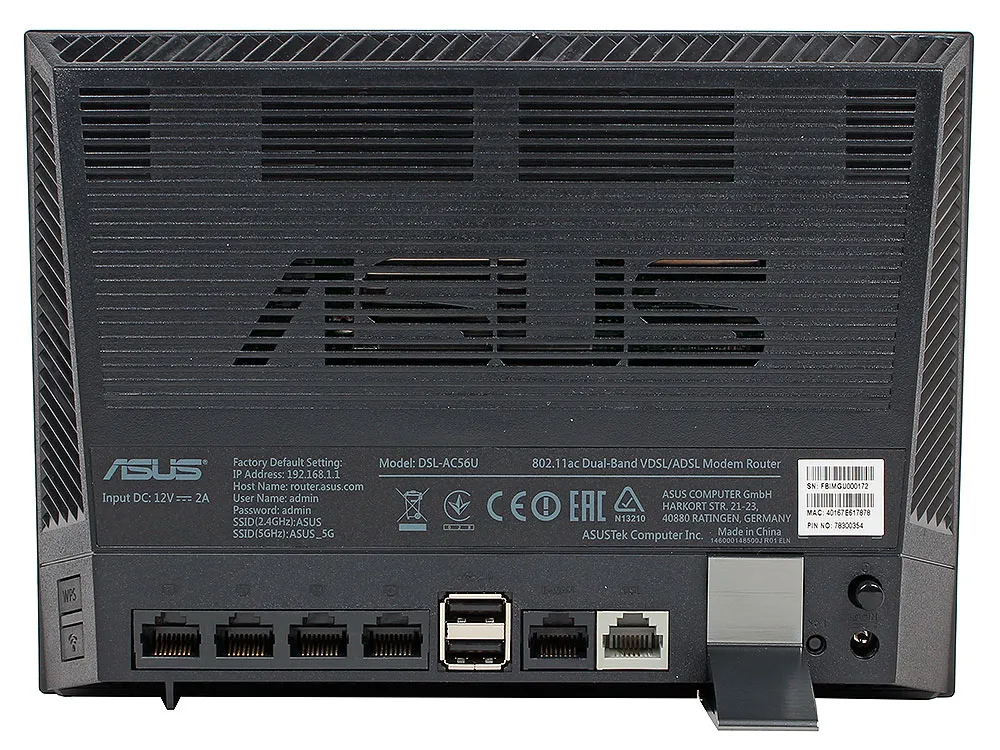 Модем Asus DSL-AC56U