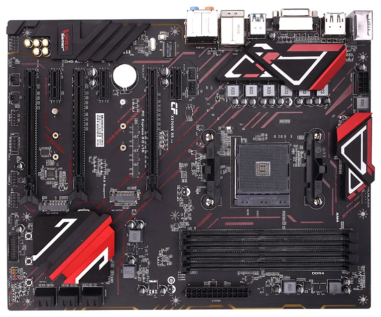 Материнская плата Colorful Battle flag C.X370 X5 V14