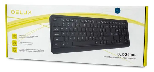 Клавиатура Delux DLK-290UB