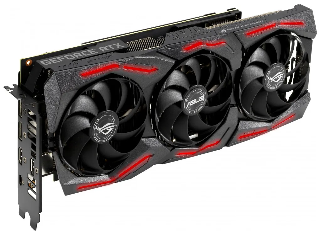 Видеокарта 8 GB ASUS RTX 2060 SUPER ROG-STRIX-RTX2060S-8G-EVO-GAMING