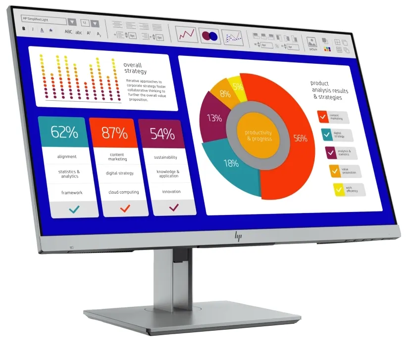 Монитор 23.8" HP Europe EliteDisplay E243p 5FT13AA