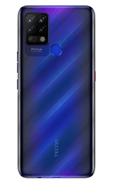 Смартфон Tecno POVA 6/128 (LD7) Blue