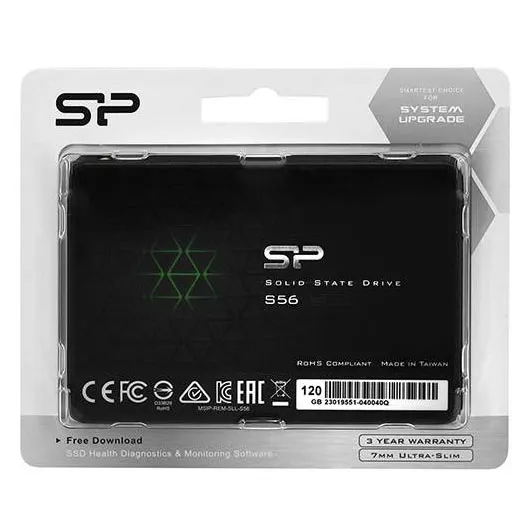 SSD накопитель 120 GB Silicon Power S56 SP120GBSS3S56B25