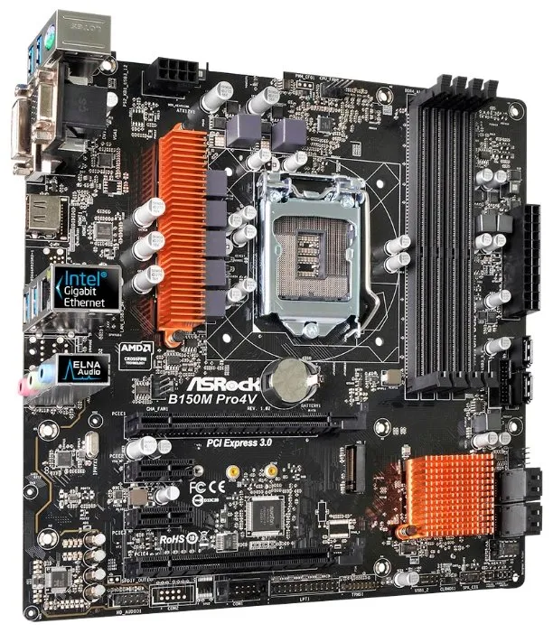 Материнская плата ASRock B150M PRO4V
