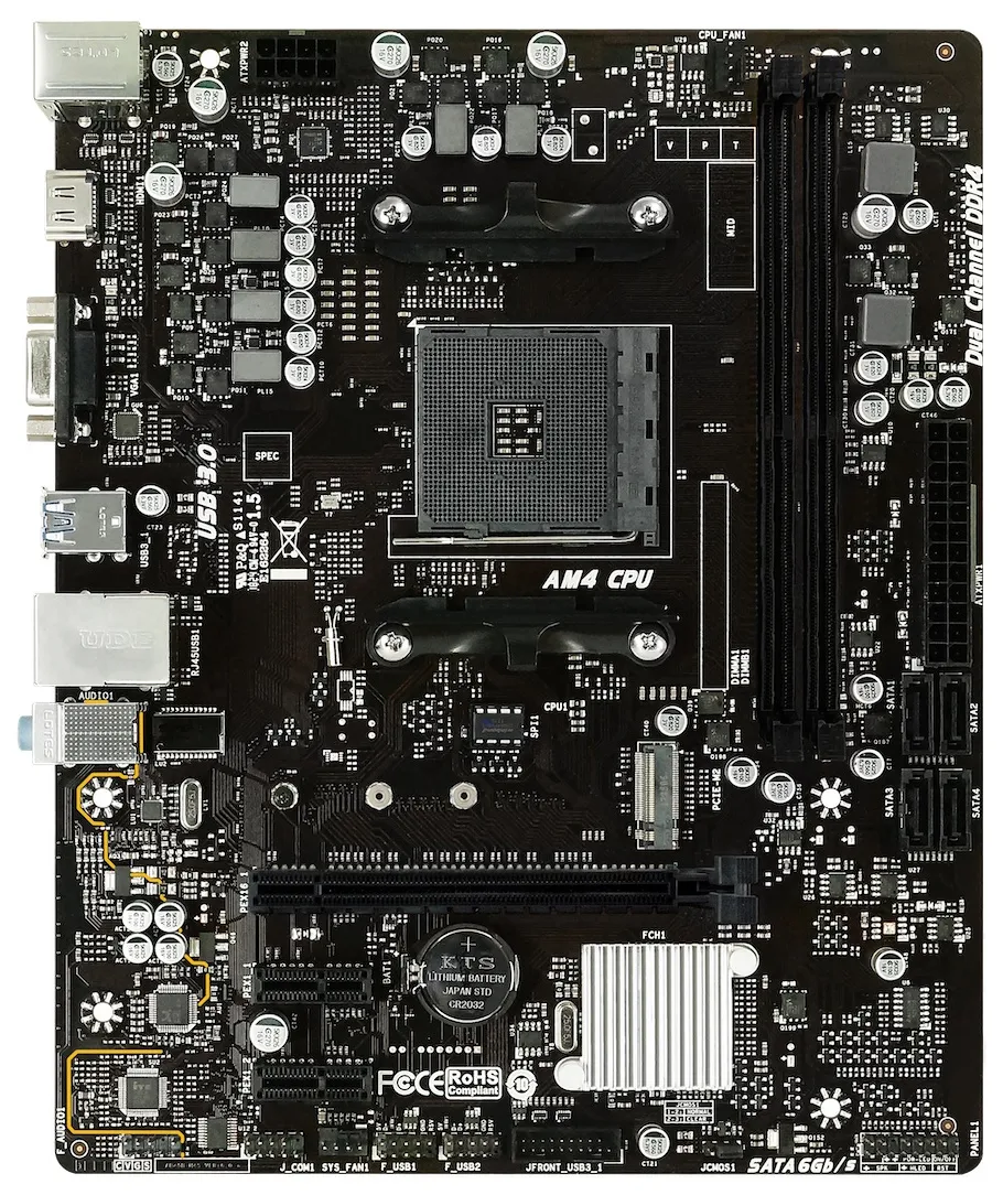 Материнская плата Biostar X470MH