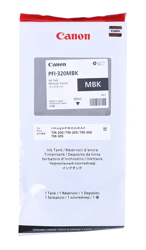 Картридж Canon PFI-320 Струйный матовый черный