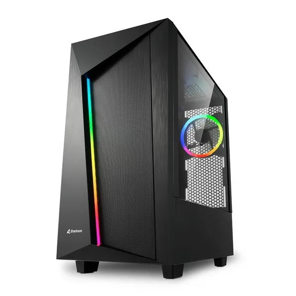 Корпус для ПК Sharkoon REV100 RGB Black