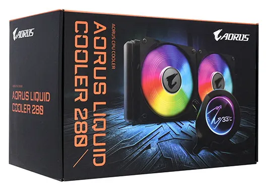 Водяное охлаждение Gigabyte Aorus Liquid 280 RGB