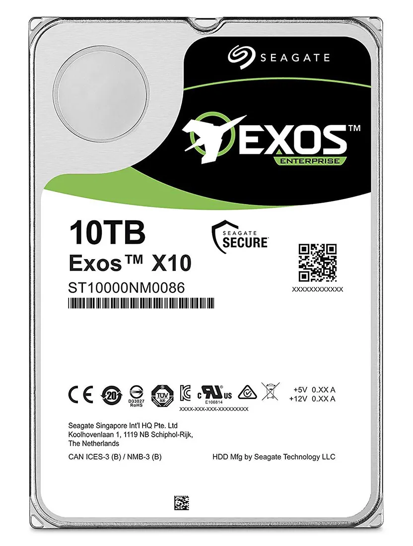 Жесткий диск 10Tb Seagate Exos X10 ST10000NM0086
