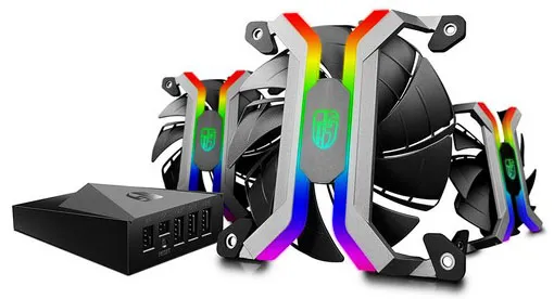 Комплект кулеров для кейса Deepcool MF 120S DPGS-FMF120S-M-3P