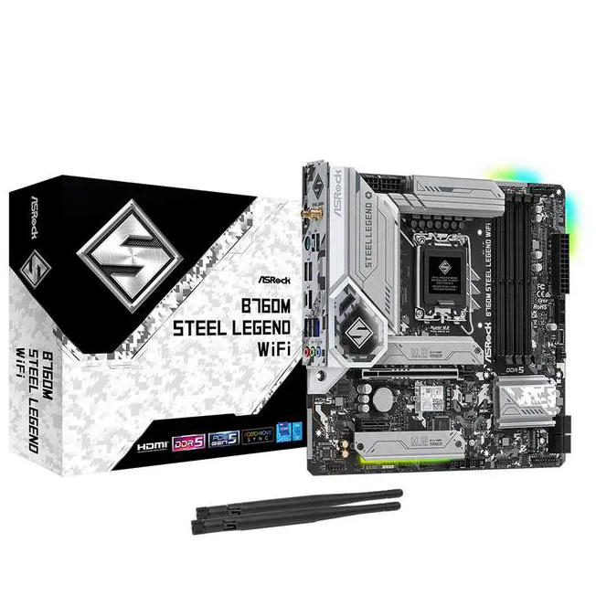 Материнская плата ASRock B760M STEEL LEGEND WIFI