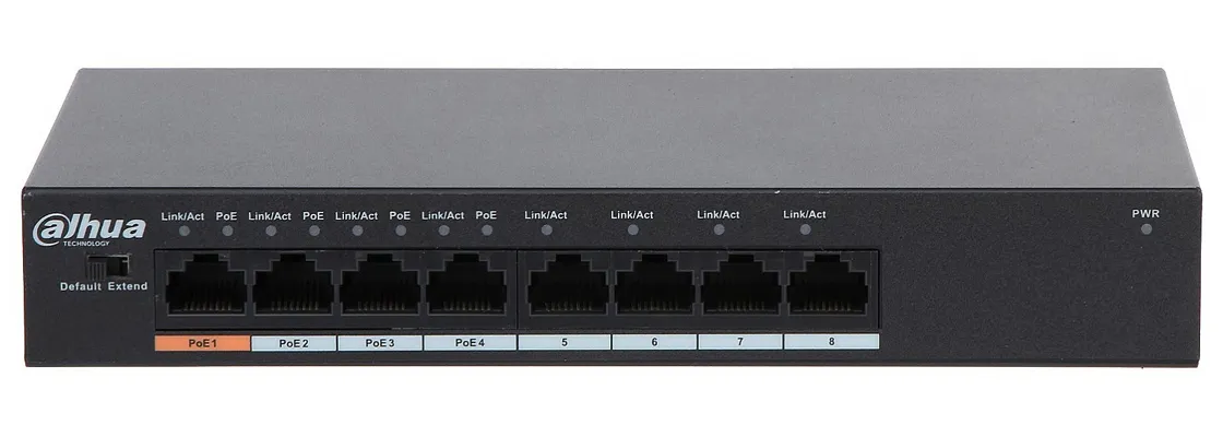Коммутатор Dahua DH-PFS3008-8ET-60